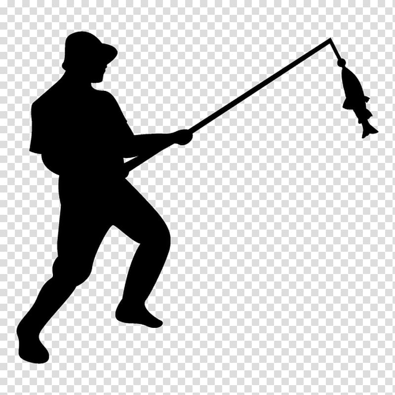 Fishing Fisherman Silhouette , Fishing transparent background PNG clipart