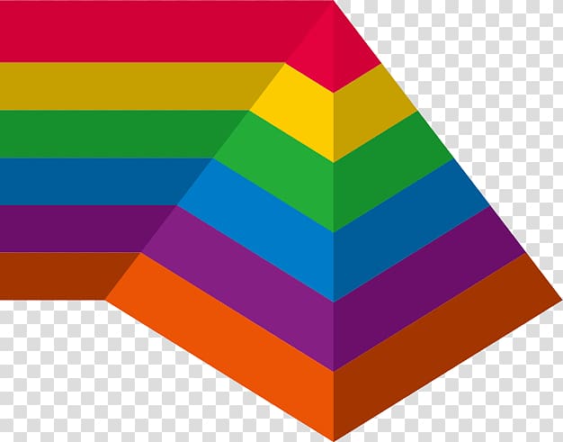 Designer Graphic design, Colorful pyramid transparent background PNG clipart
