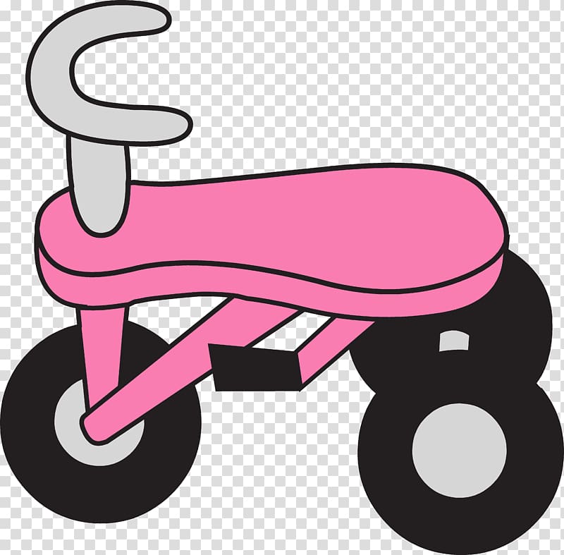 Scooter Motorized tricycle Bicycle , pink cartoon transparent background PNG clipart
