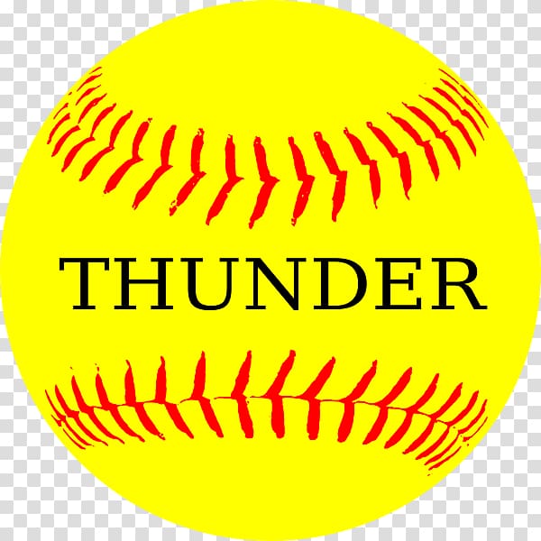 Fastpitch softball Baseball , thunder transparent background PNG clipart