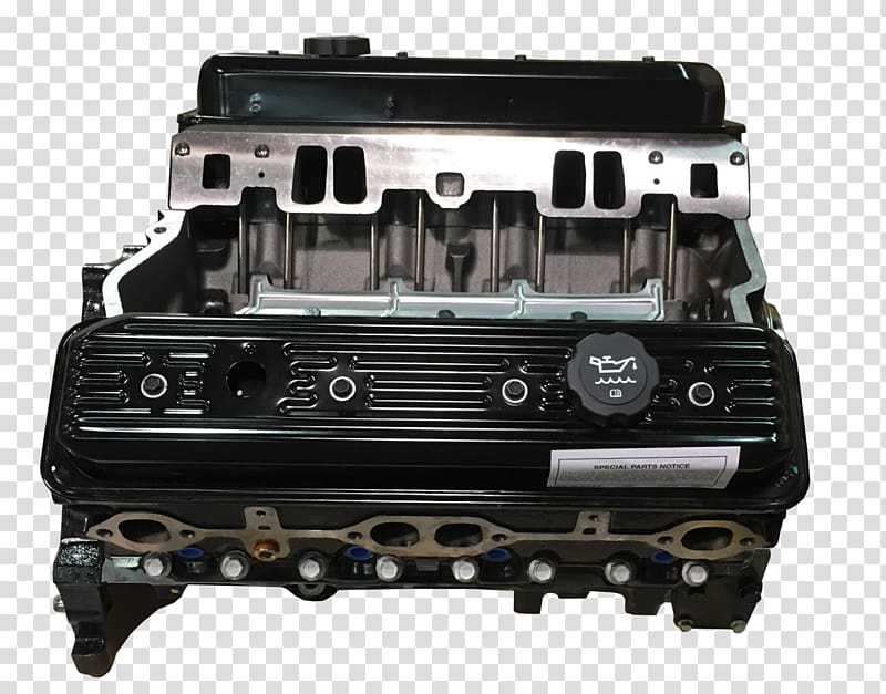 Crate Engine Chevrolet Performance Long block, engine transparent background PNG clipart