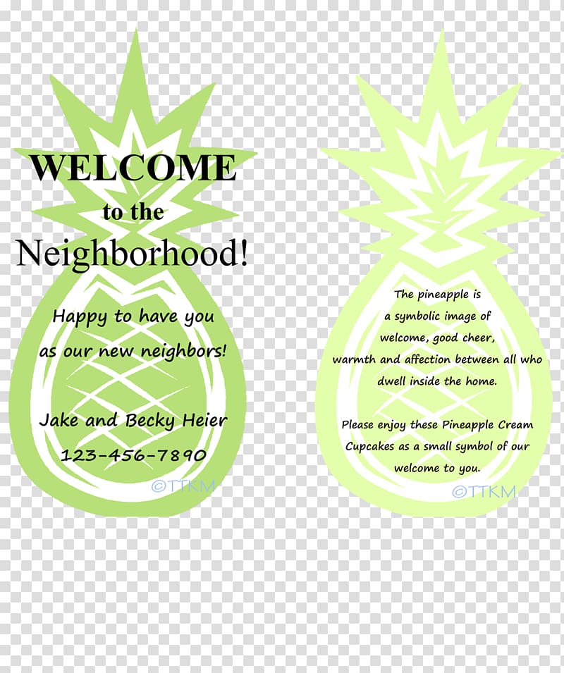 Neighbourhood Gift Housewarming party Pineapple Community, gift transparent background PNG clipart