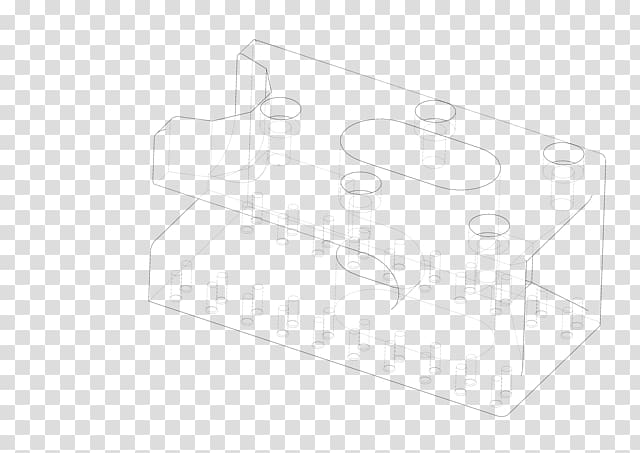 White Material Line, Wireframe Model transparent background PNG clipart