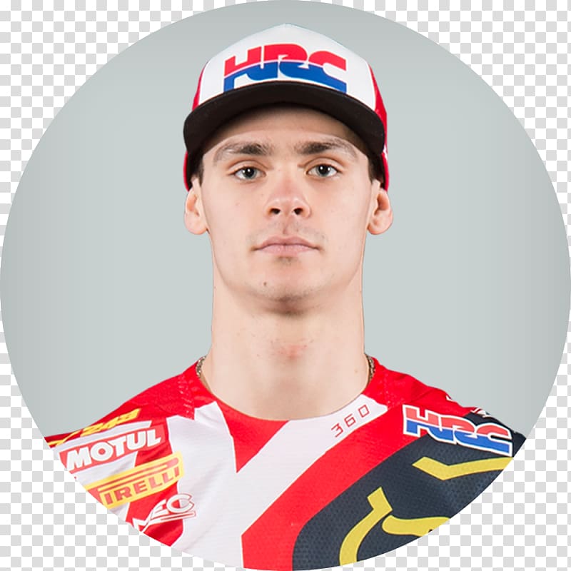 Tim Gajser 2018 FIM Motocross World Championship Honda Racing Corporation Slovenia, honda transparent background PNG clipart