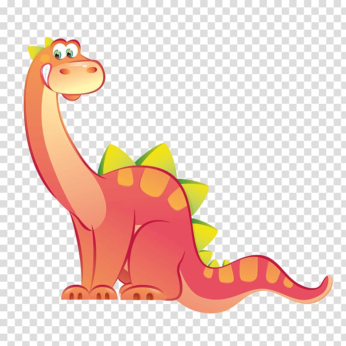 Dinosaur Brontosaurus Sticker , dinosaur transparent background PNG clipart