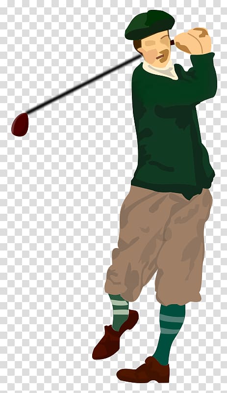 Golf club Golf course , Green golf clothes men transparent background PNG clipart