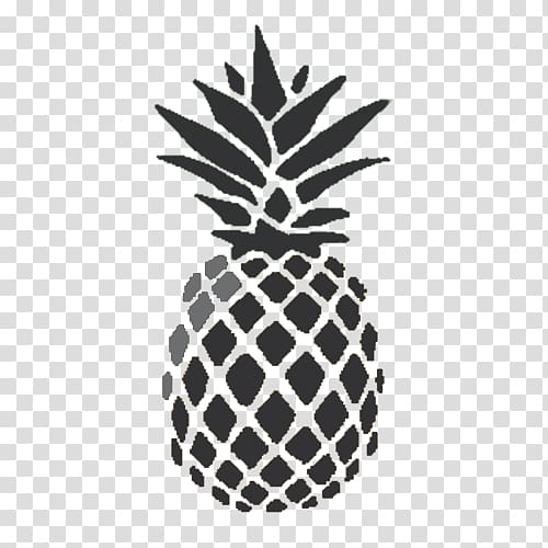 Pineapple Drawing Black and white Food , pineapple transparent background PNG clipart