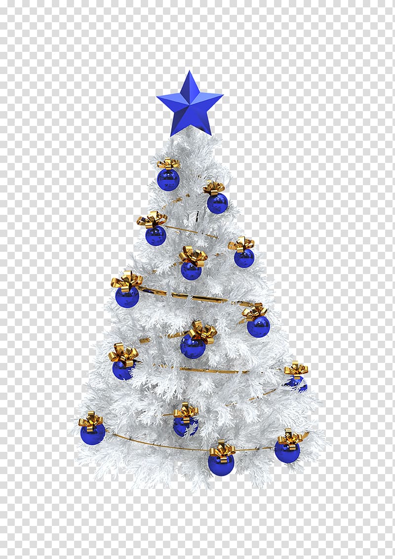 Christmas tree Gift Christmas ornament White, Christmas tree transparent background PNG clipart