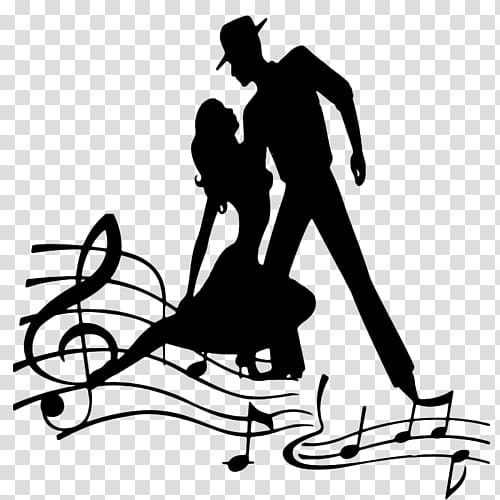 dance silhouette transparent background PNG clipart