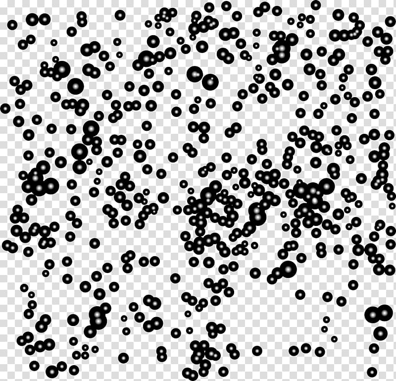 Light White Black, Little fresh black bubbles transparent background PNG clipart