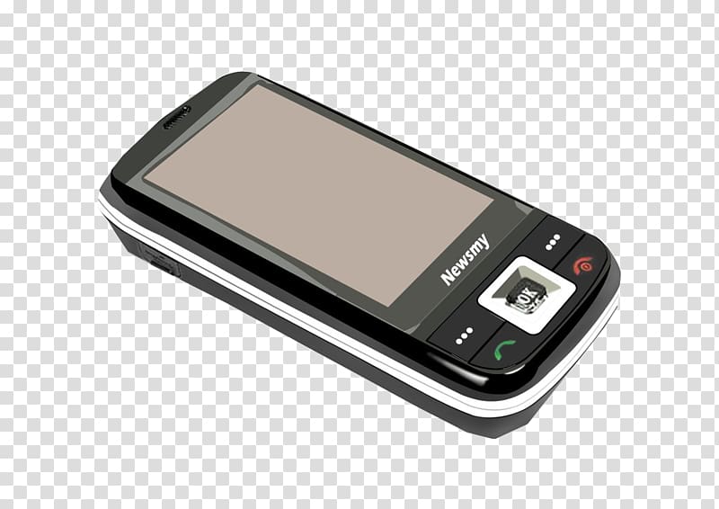 Smartphone Feature phone Mobile phone, Black Smartphone transparent background PNG clipart