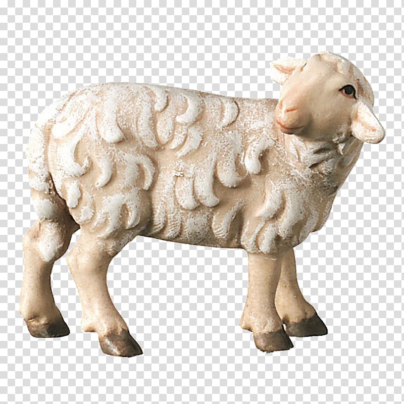 Sheep Figurine Wood Goat Mammal, sheep transparent background PNG clipart