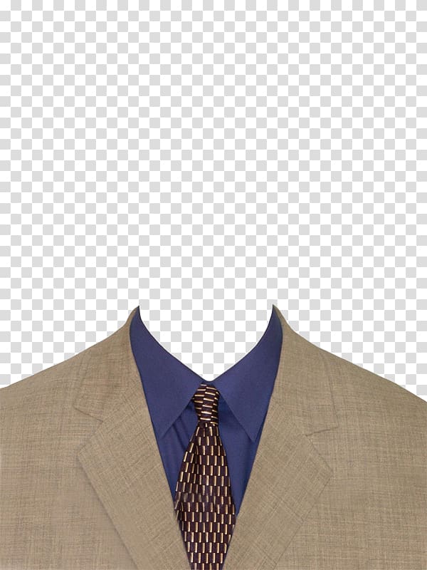 Suit montage Film editing Android , Gray suit and blue shirt transparent background PNG clipart
