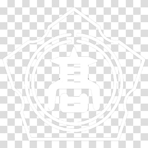 White Line art, design transparent background PNG clipart thumbnail