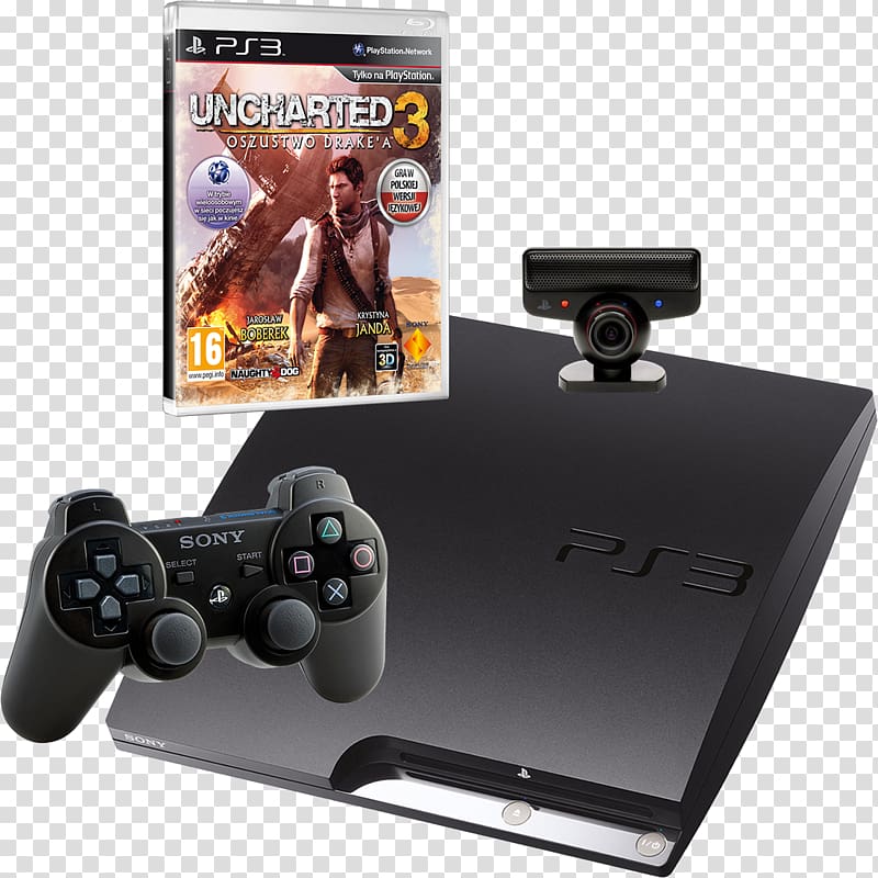 Uncharted 3: Drake's Deception PlayStation 3 Video Game Consoles Blu-ray disc, Playstation transparent background PNG clipart