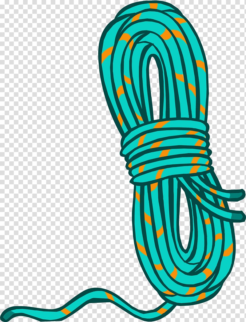 Rock-climbing equipment Dynamic rope , climbing transparent background PNG clipart