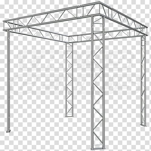 Truss Structure Architectural engineering Trade show display I-beam, truss with light/undefined transparent background PNG clipart