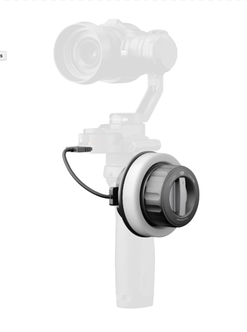 Osmo Follow focus DRONE VOLT Camera, handwheel transparent background PNG clipart