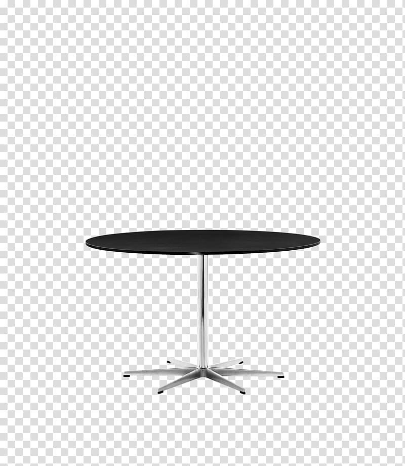 Coffee Tables Fritz Hansen Matbord, a round table with four legs transparent background PNG clipart