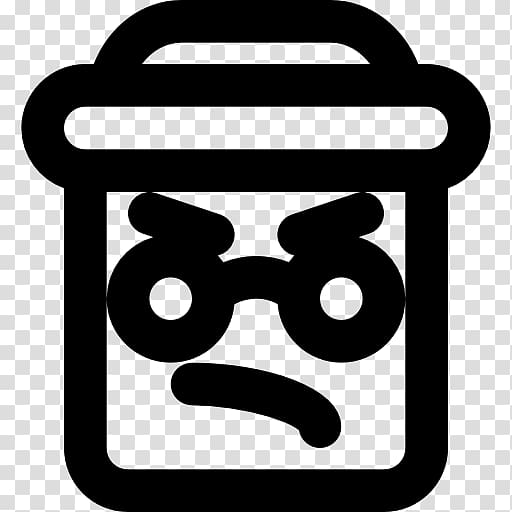 Emoticon Gangster Smiley Computer Icons , tough transparent background PNG clipart