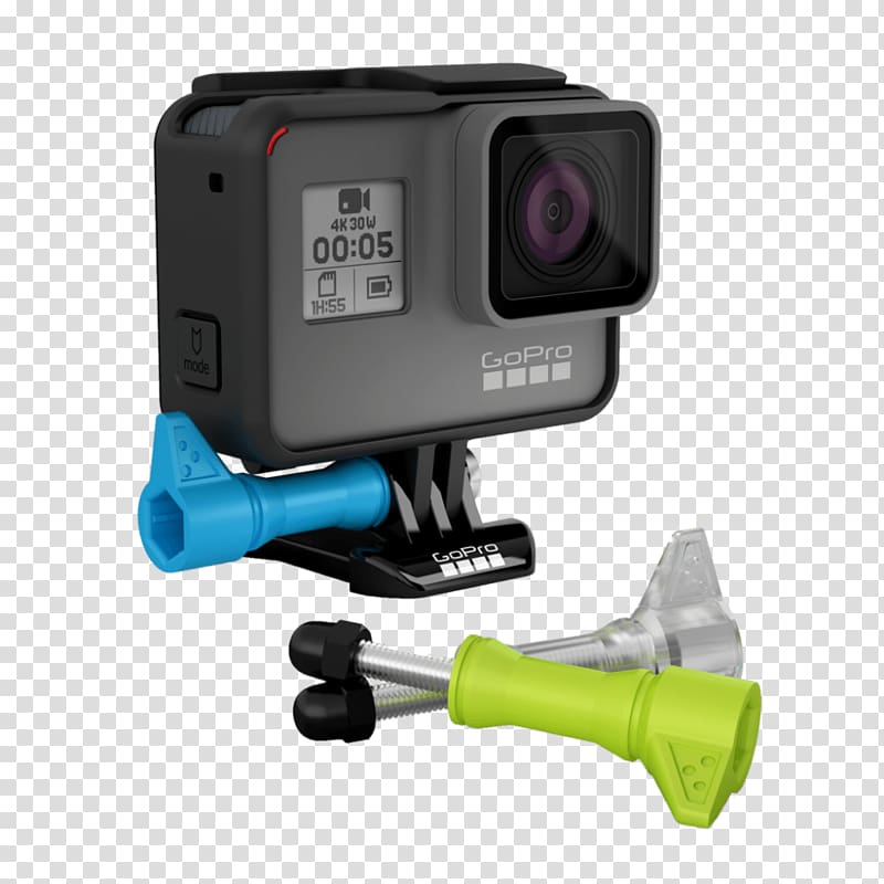 Camera Thumbscrew GoPro, gopro cameras transparent background PNG clipart