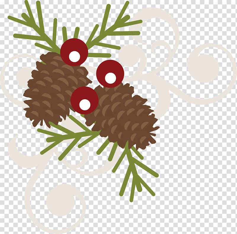 Christmas ornament Conifer cone , pine cone transparent background PNG clipart