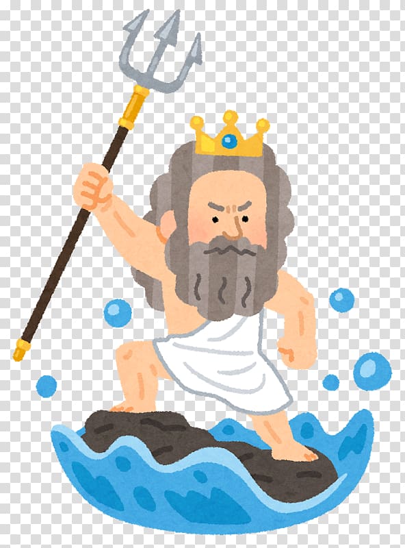 Poseidon Trident Illustrator Greek mythology, others transparent background PNG clipart