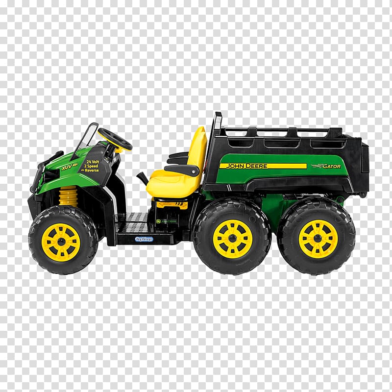 John Deere Gator Car Peg Perego Four-wheel drive, Peg Perego transparent background PNG clipart