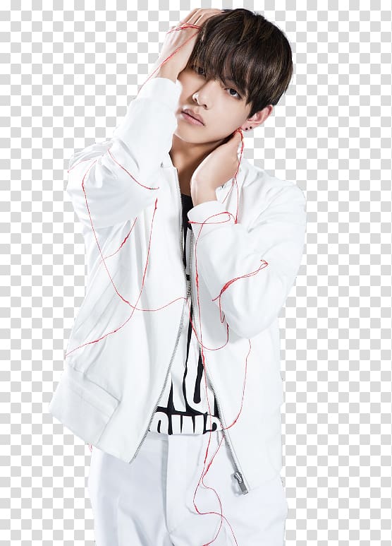Kim Taehyung BTS Save Me For You Red thread of fate, fire transparent background PNG clipart