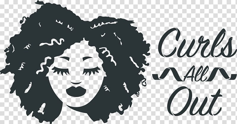 Afro-textured hair Beauty Parlour Hairstyle Curls All Out, curly transparent background PNG clipart