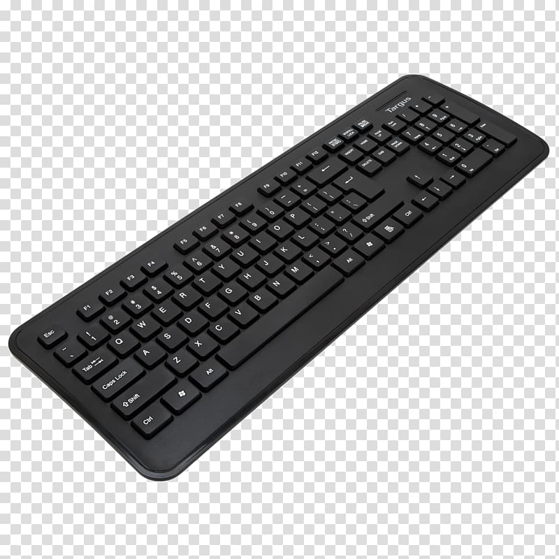 Computer keyboard Laptop Computer mouse USB Targus, keyboard transparent background PNG clipart