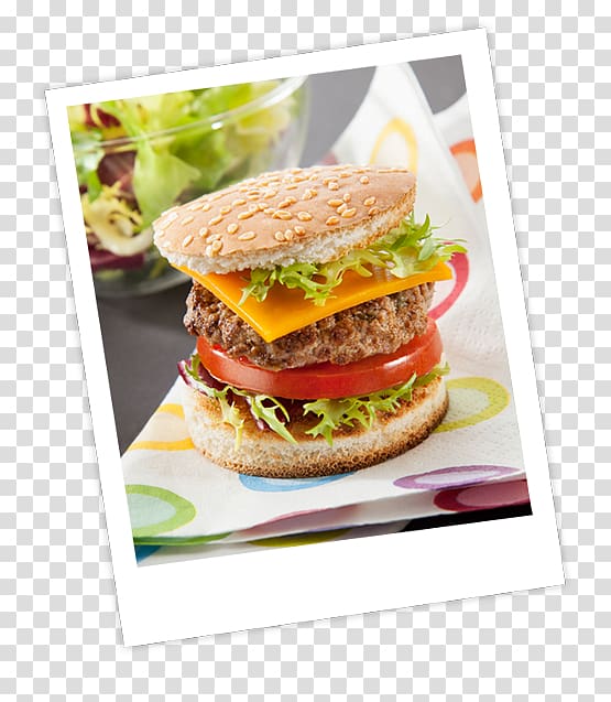 Cheeseburger Buffalo burger Veggie burger Fast food Hamburger, Steak HACHEE transparent background PNG clipart