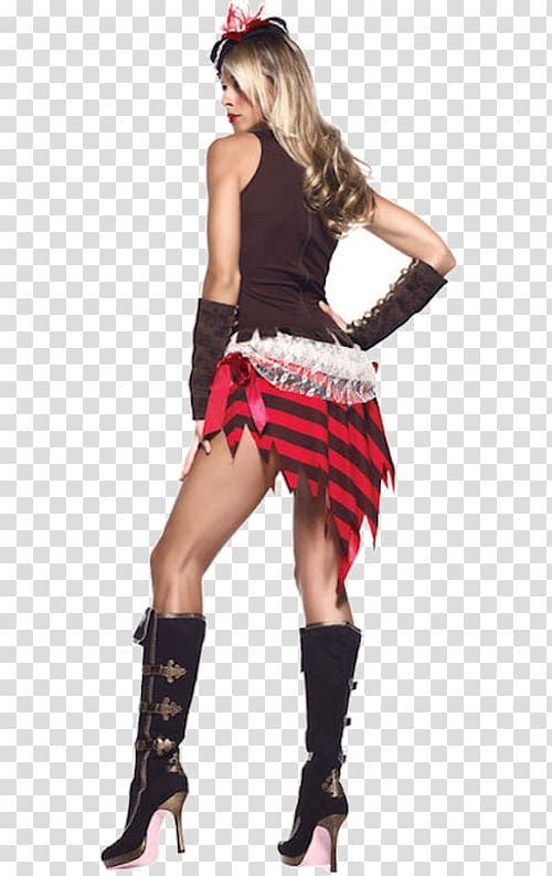 Costume Soubrette Skirt, Pirate Costume transparent background PNG clipart