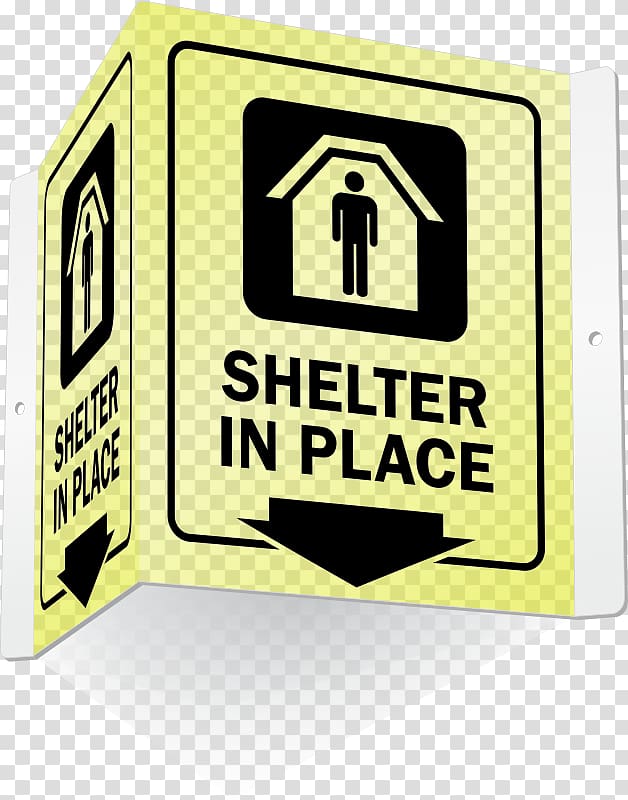Shelter in place Emergency management Earthquake Sign, earthquake rescue transparent background PNG clipart