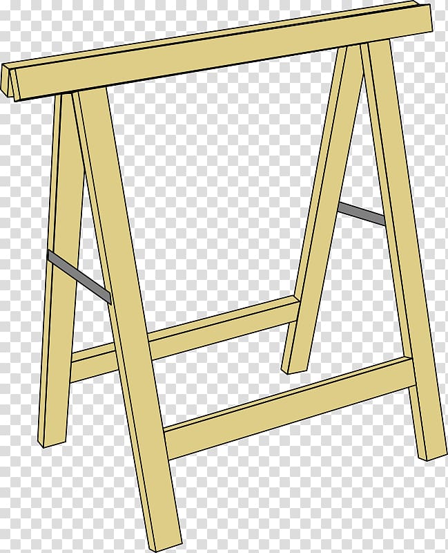 Saw Horses Table Drawing Carpenter, table transparent background PNG clipart
