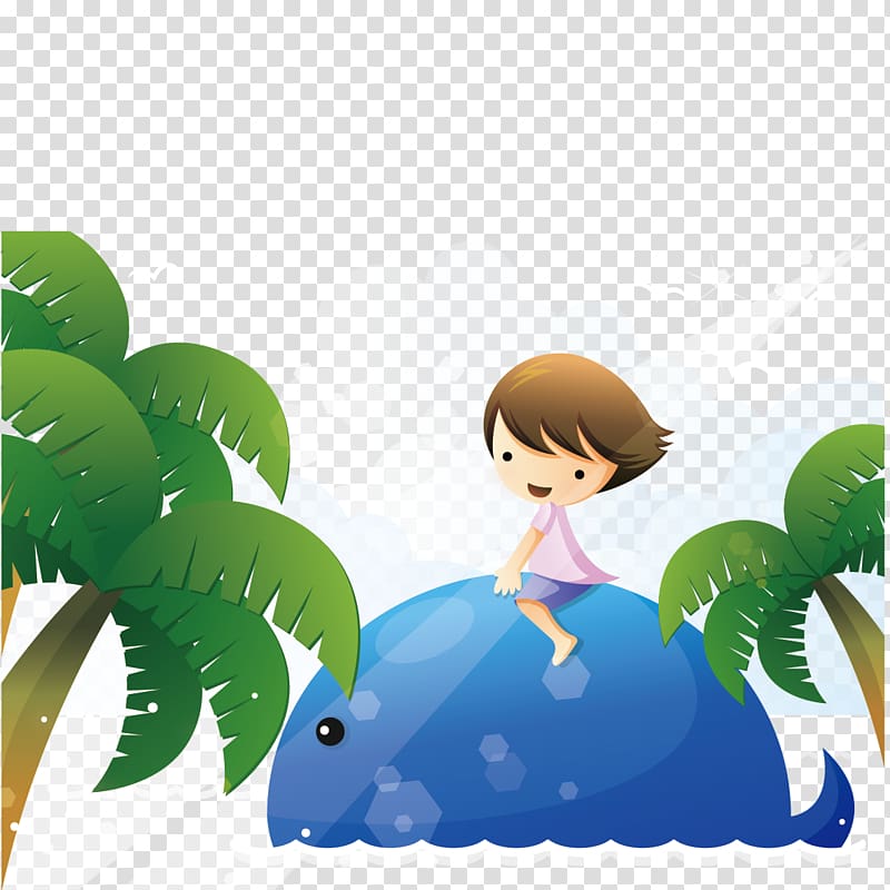Childrens Day , Dolphin children transparent background PNG clipart