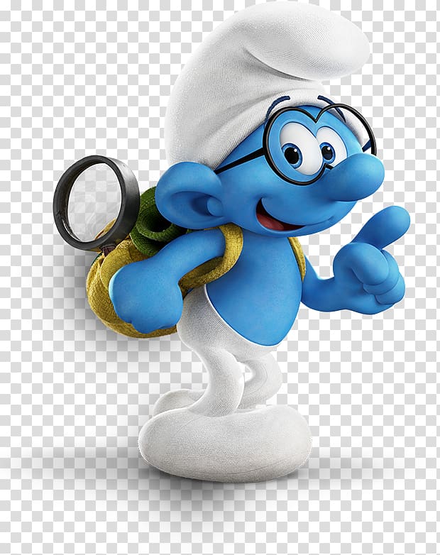 Brainy Smurf Smurfette Clumsy Smurf Gargamel, smurf transparent background PNG clipart