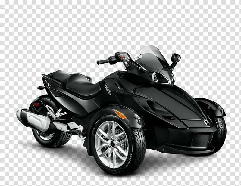BRP Can-Am Spyder Roadster Can-Am motorcycles Car Three-wheeler, motorcycle transparent background PNG clipart