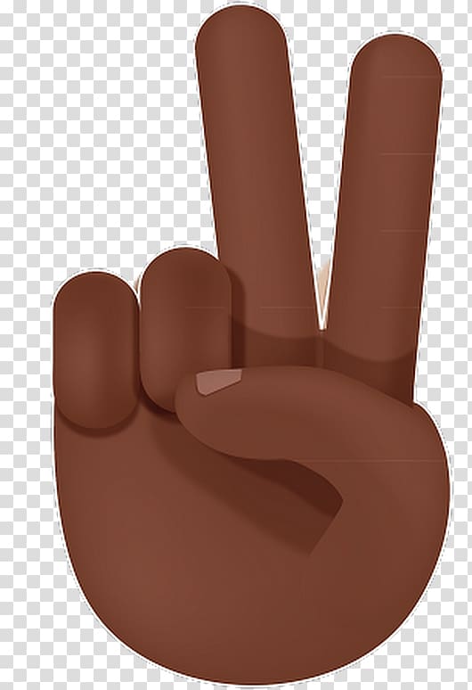 Thumb Hand model Emoji Peace, transparent background PNG clipart