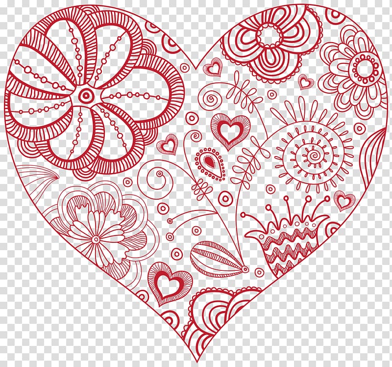 Paper Heart , Decorative Hearts transparent background PNG clipart