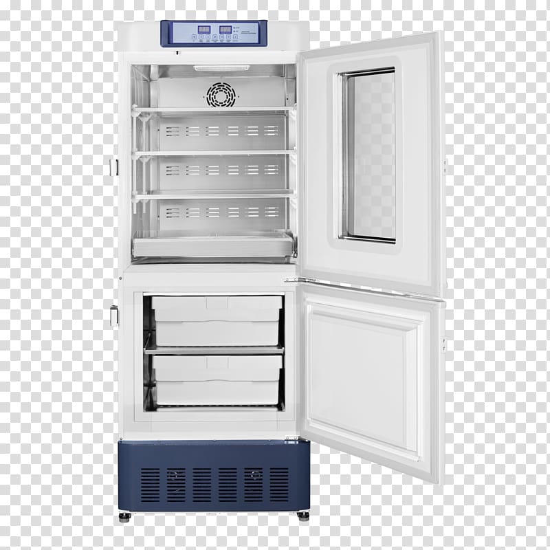 Refrigerator Freezers Refrigeration Haier Cold, biomedical display panels transparent background PNG clipart