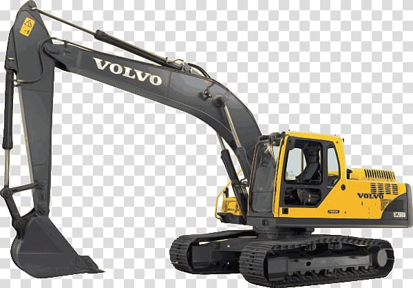 Excavator transparent background PNG clipart