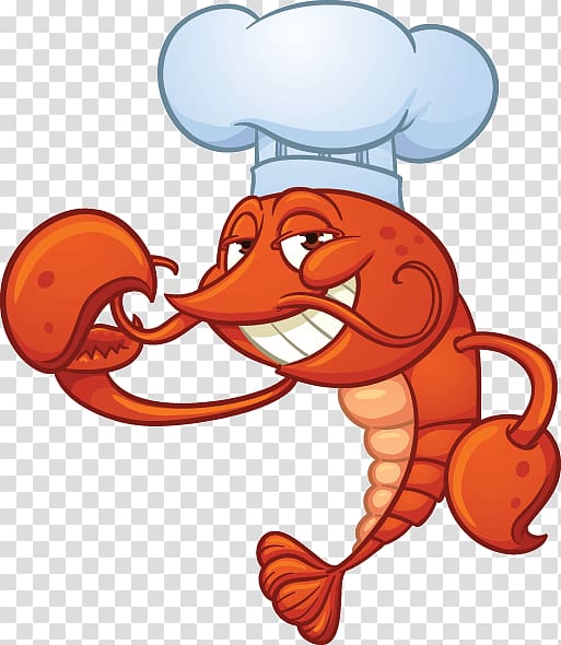 Lobster Seafood Sashimi Chef, lobster transparent background PNG clipart