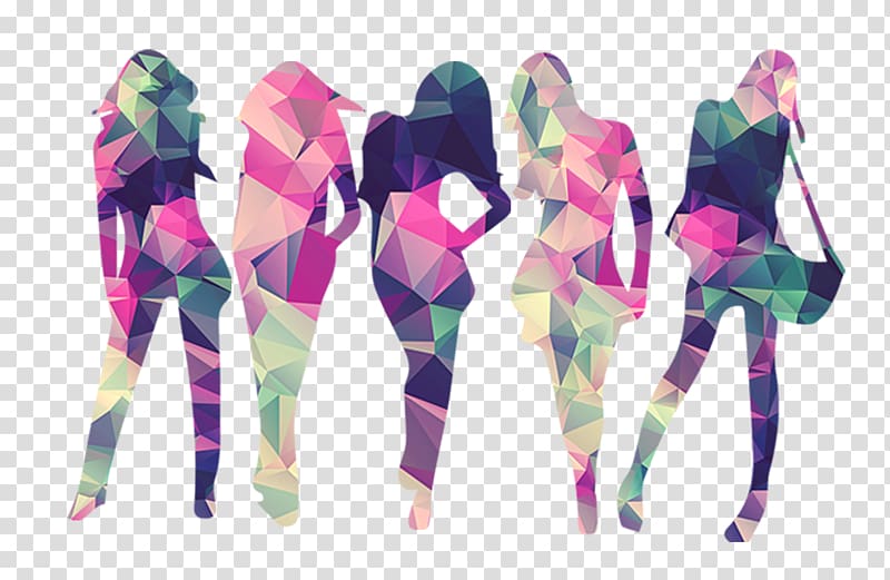 Geometry, Geometry People Women transparent background PNG clipart