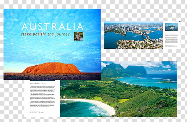 Australia the Journey Australia: Steve Parish : the Journey Water resources Advertising Ecosystem, book table transparent background PNG clipart