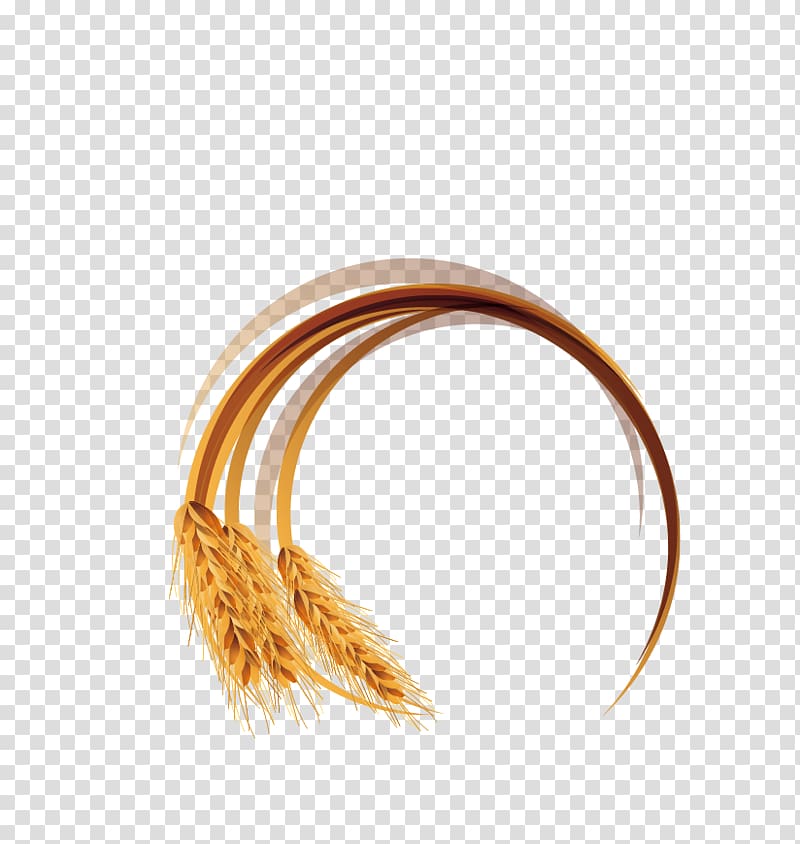 Ear Wheat Euclidean Computer Icons, Creative Creative wheat transparent background PNG clipart