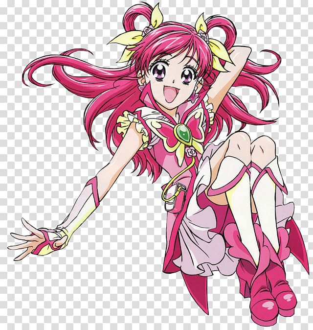 Yes! Pretty Cure 5 GoGo! Yes! Precure 5 GoGo! Cure Dream pink Cosplay  Costume