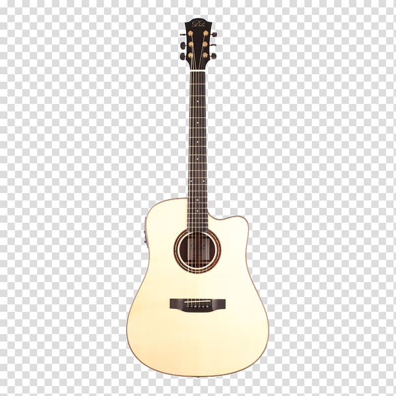 Acoustic guitar Acoustic-electric guitar Tiple Cutaway, Acoustic Guitar transparent background PNG clipart