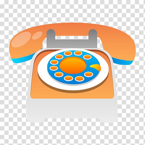 Plain old telephone service Mobile phone Icon, Nostalgia material Phone transparent background PNG clipart
