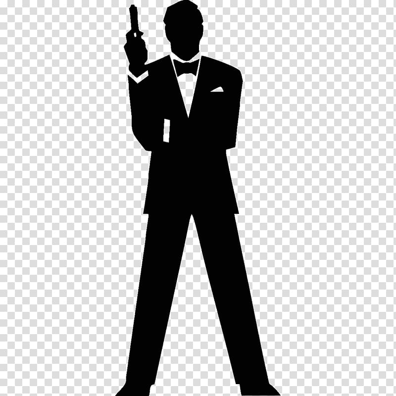 James Bond Film Series James Bond 007: From Russia with Love Silhouette, james bond transparent background PNG clipart